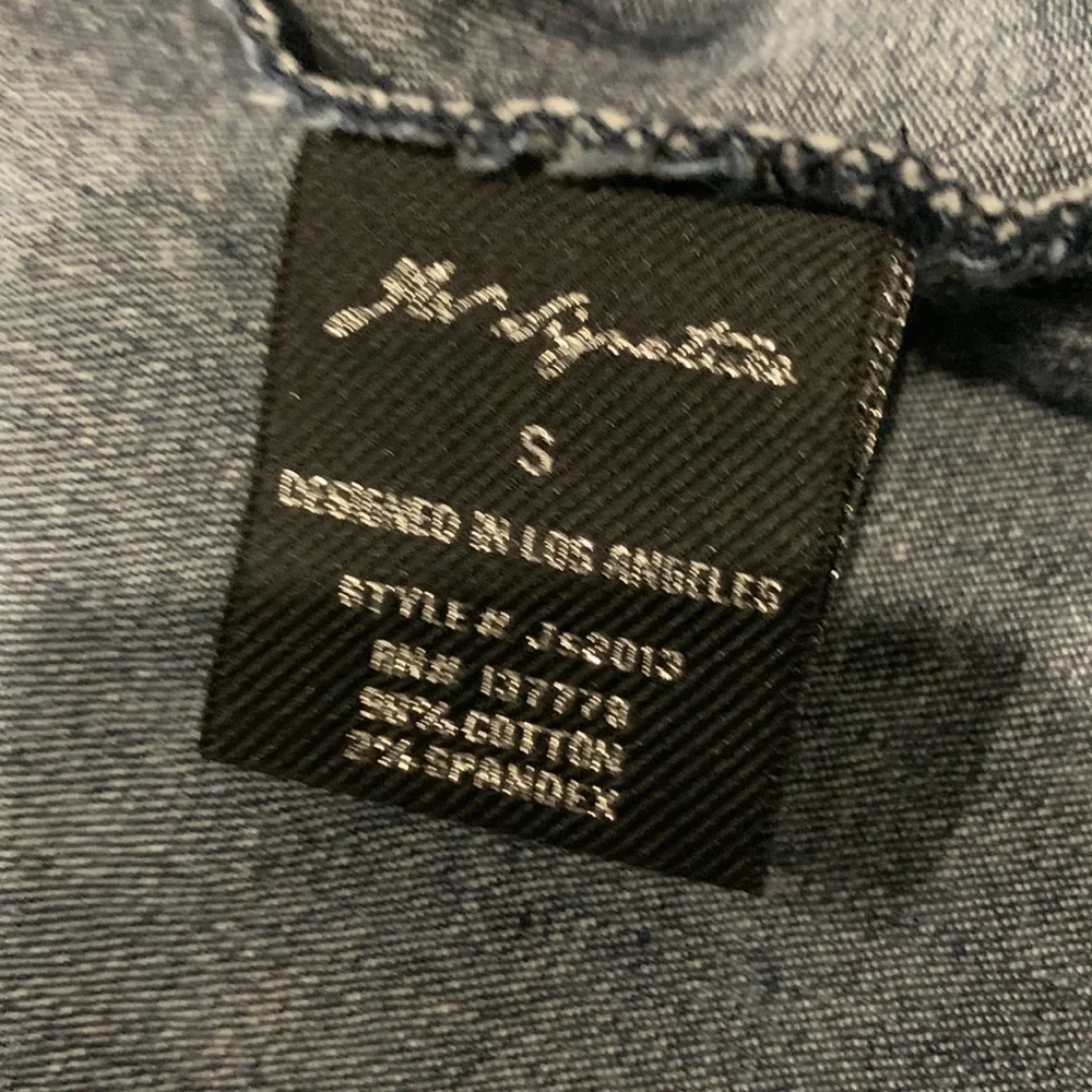 Jw Signature Cropped denim Jacket Small - Picture 5 of 7